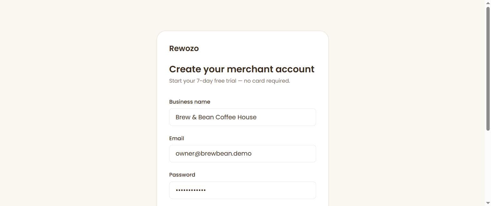 Sign up & get approved